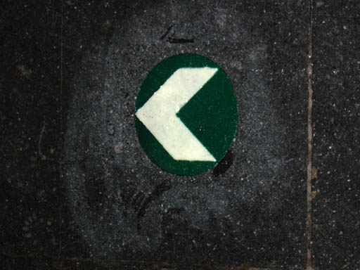 Fluchtwegmarkierung nachtleuchtend, München