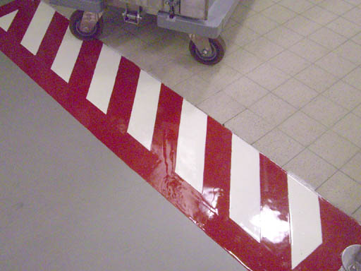 Brandschutztürmarkierung, Klinik, Nürnberg